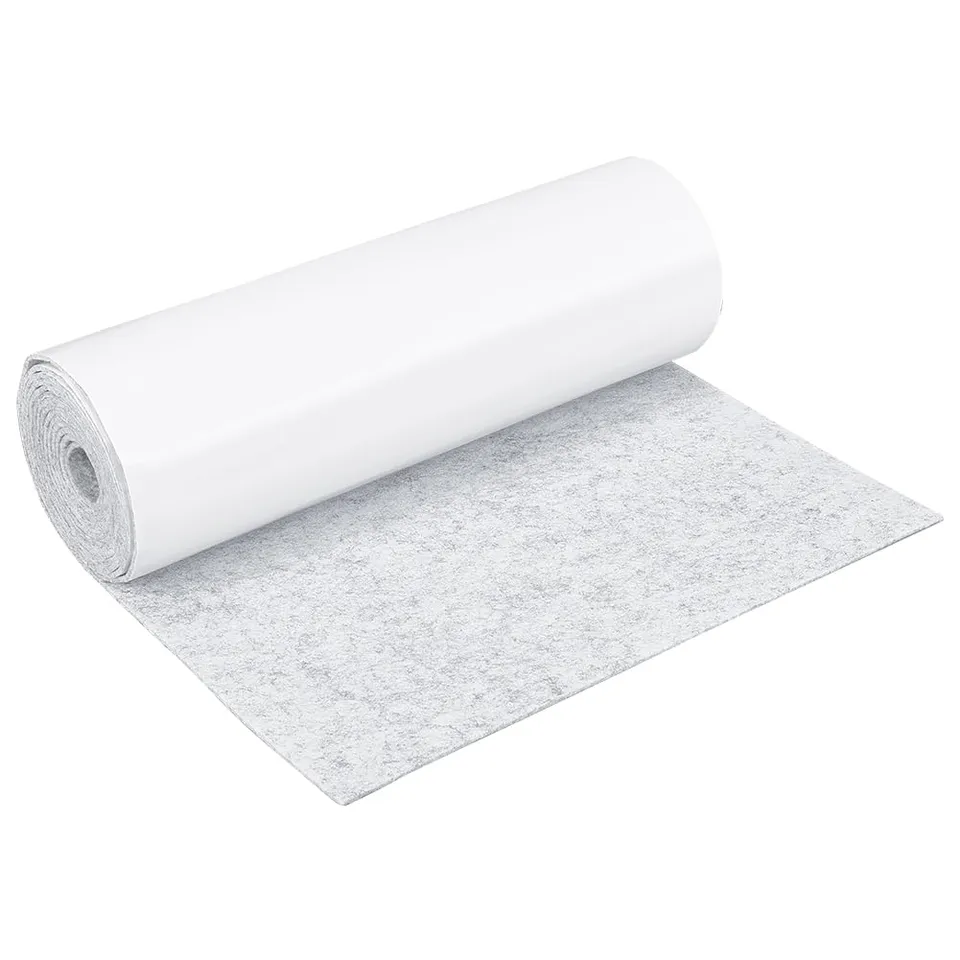 BENECREAT Rouleau feutre autocollant gris clair 30x300 cm