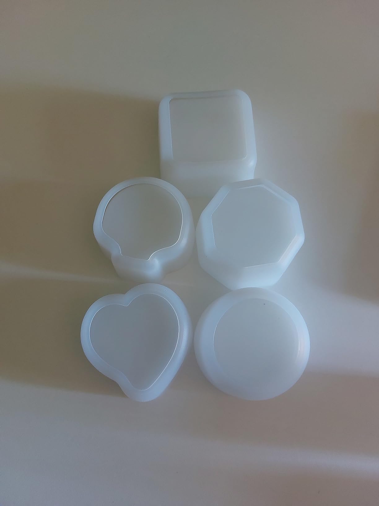 Cayway Style 7 moule silicone pot fleur kit 30 pièces paillettes