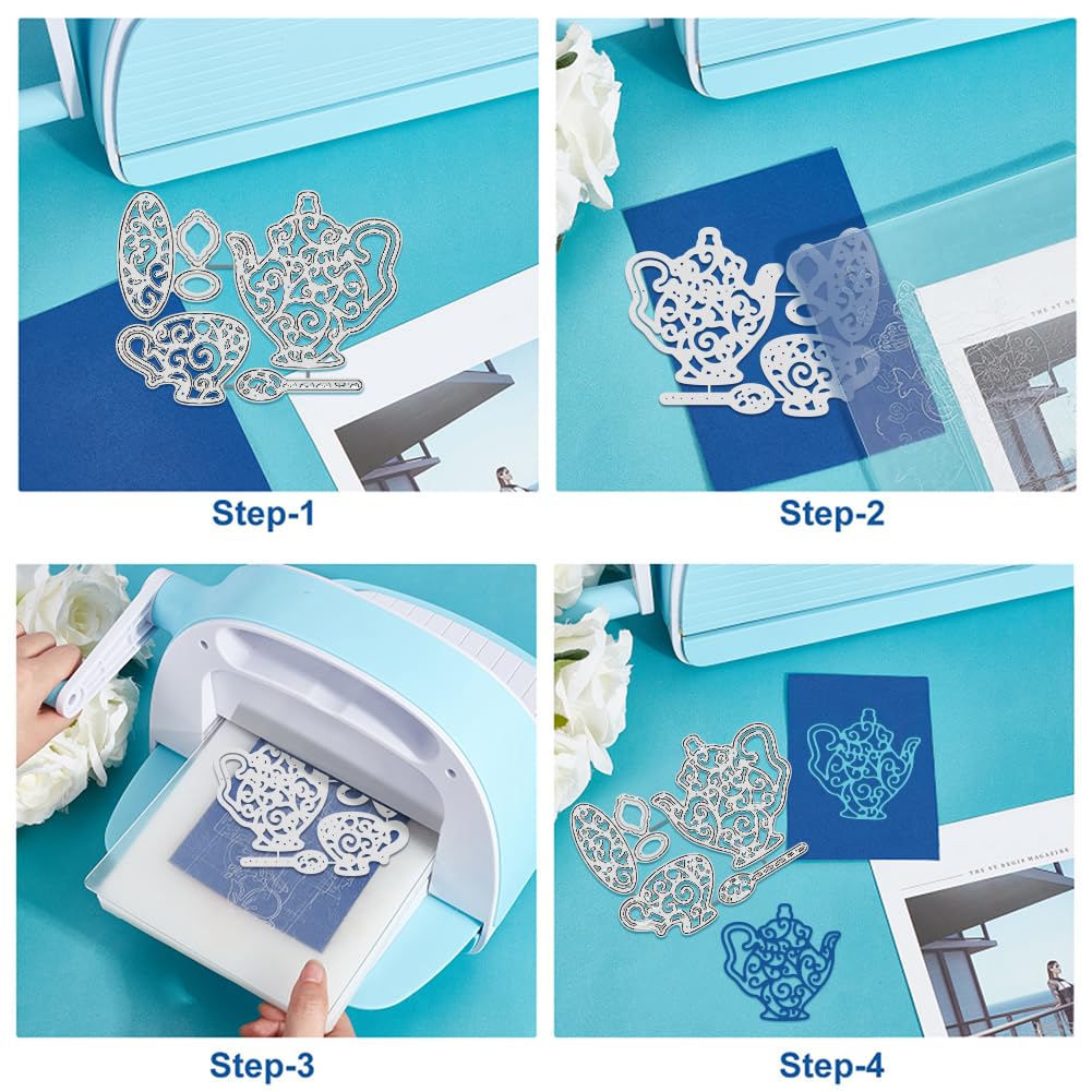 BENECREAT Thé Après-Midi matrice de découpe 4 pcs