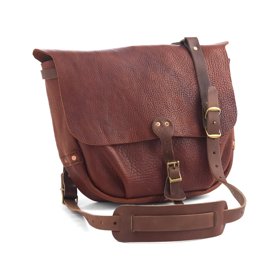 Tandy Leather Bison sac courrier kit marron