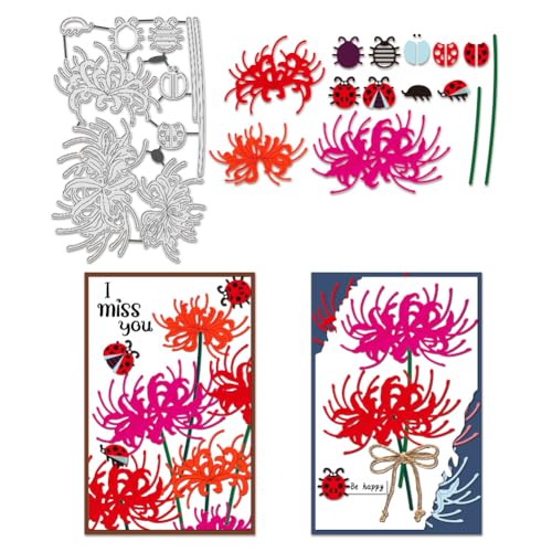 BENECREAT Printemps matrice de découpe 180x113 mm fleur