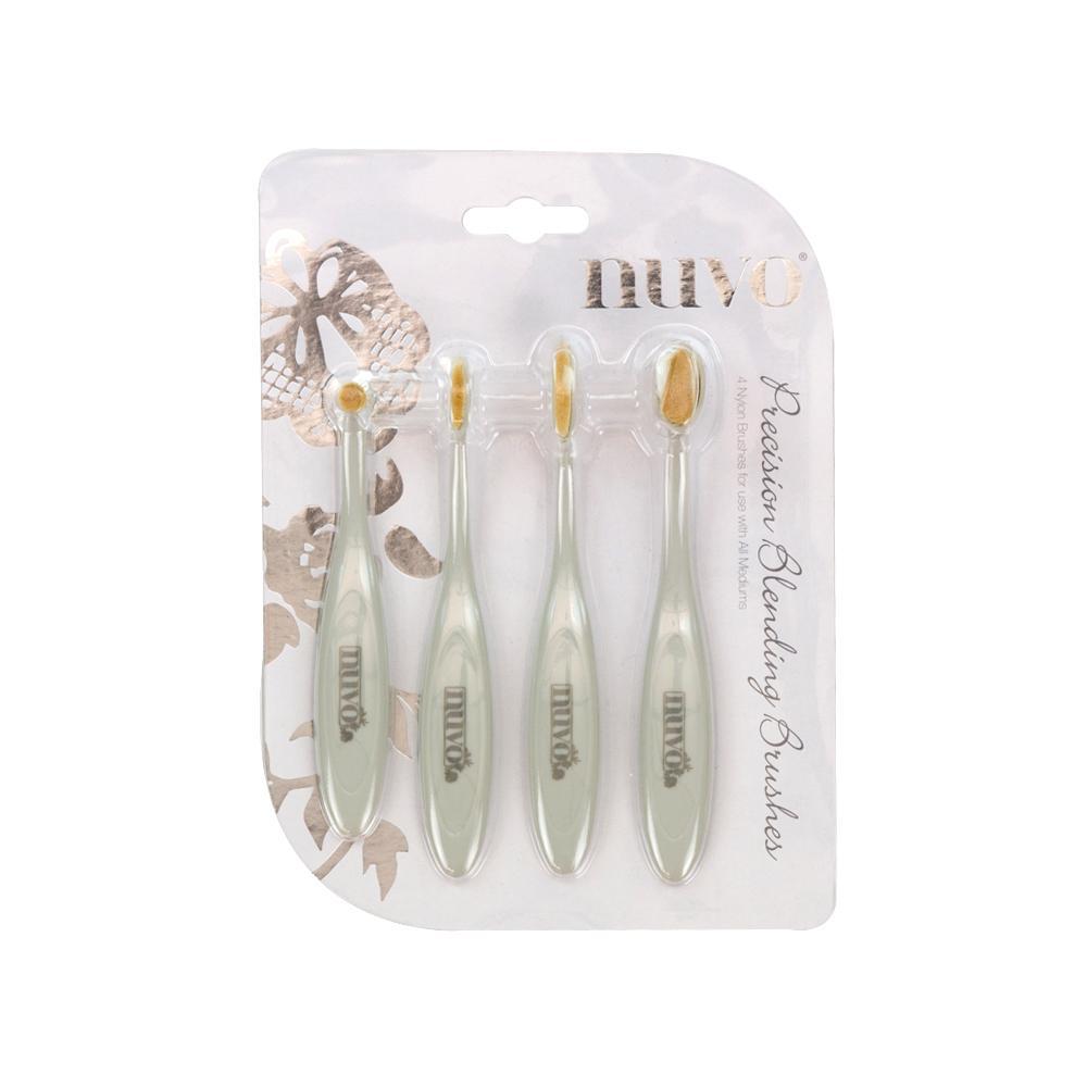 Nuvo Precision Blender Brushes Pinceaux Estompe Lot 4