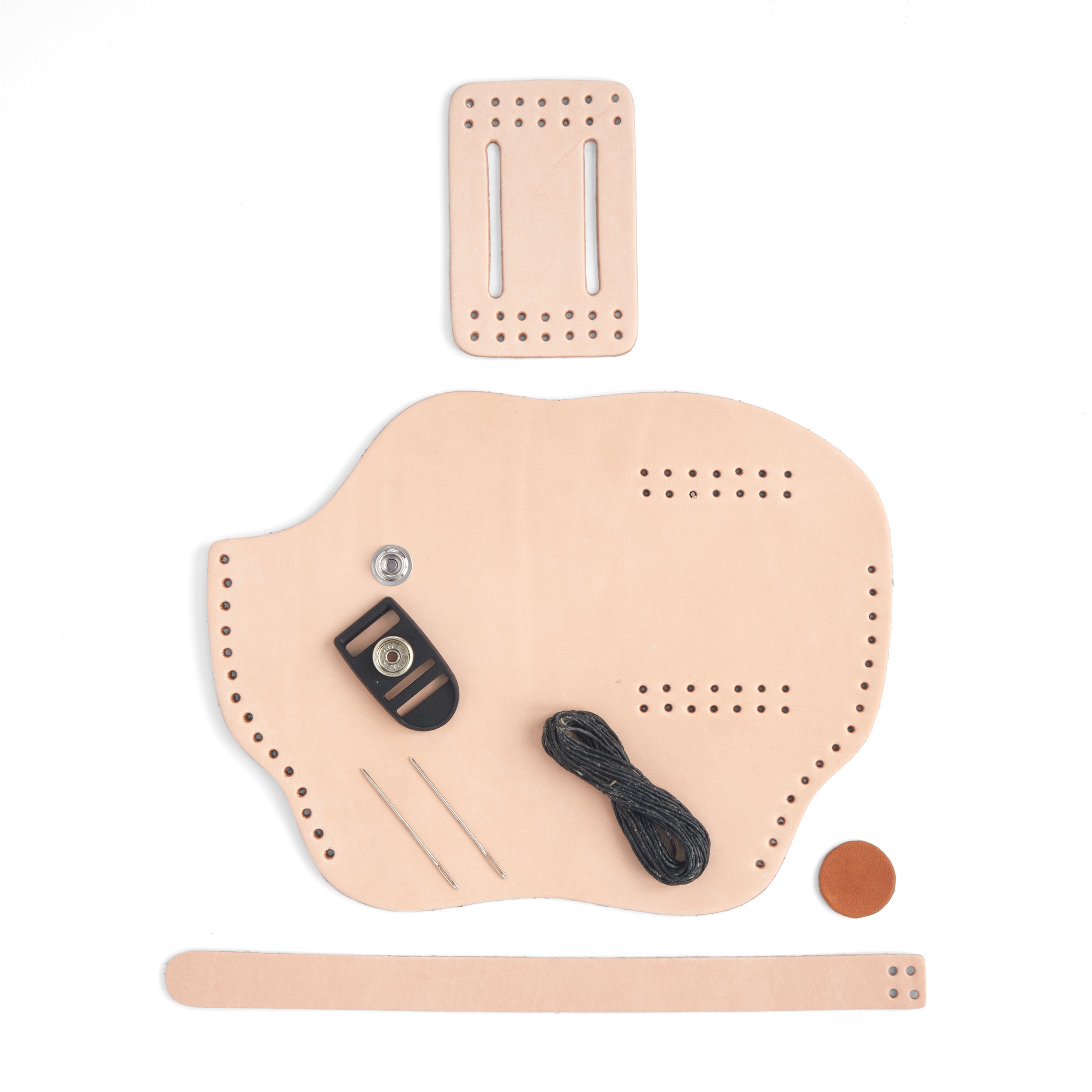 Tandy Leather Bullseye kit étui cuir semi-auto moyen lot de 10