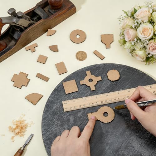 BENECREAT Gabarits Brique MDF 13 Modèles Décor Donjon