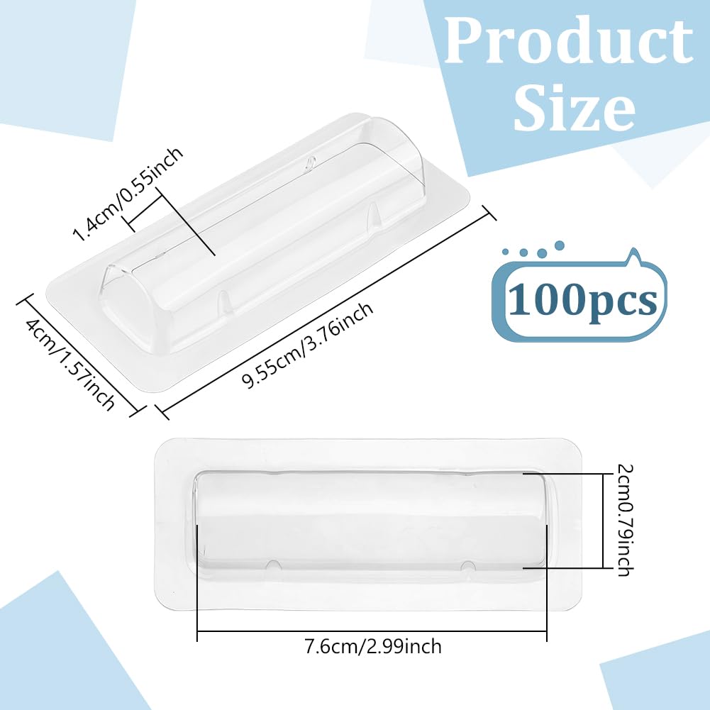 BENECREAT Étui baume lèvres transparent lot 100