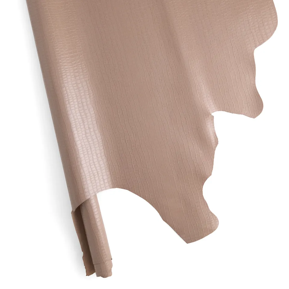 Tandy Leather Gator cuir vache embossé pierre 18-22 pi²