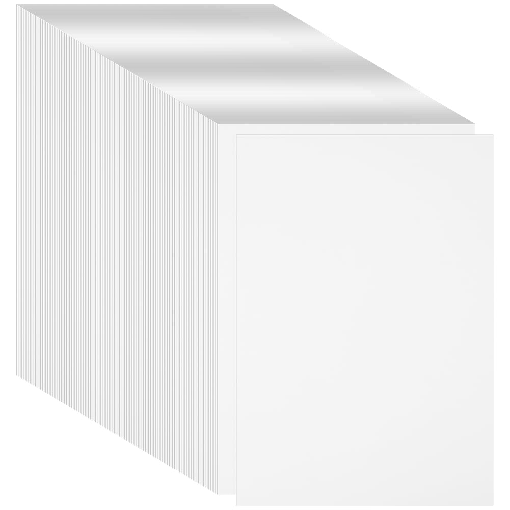 BENECREAT Papier Cartonné Rouge A4 200g Lot de 120