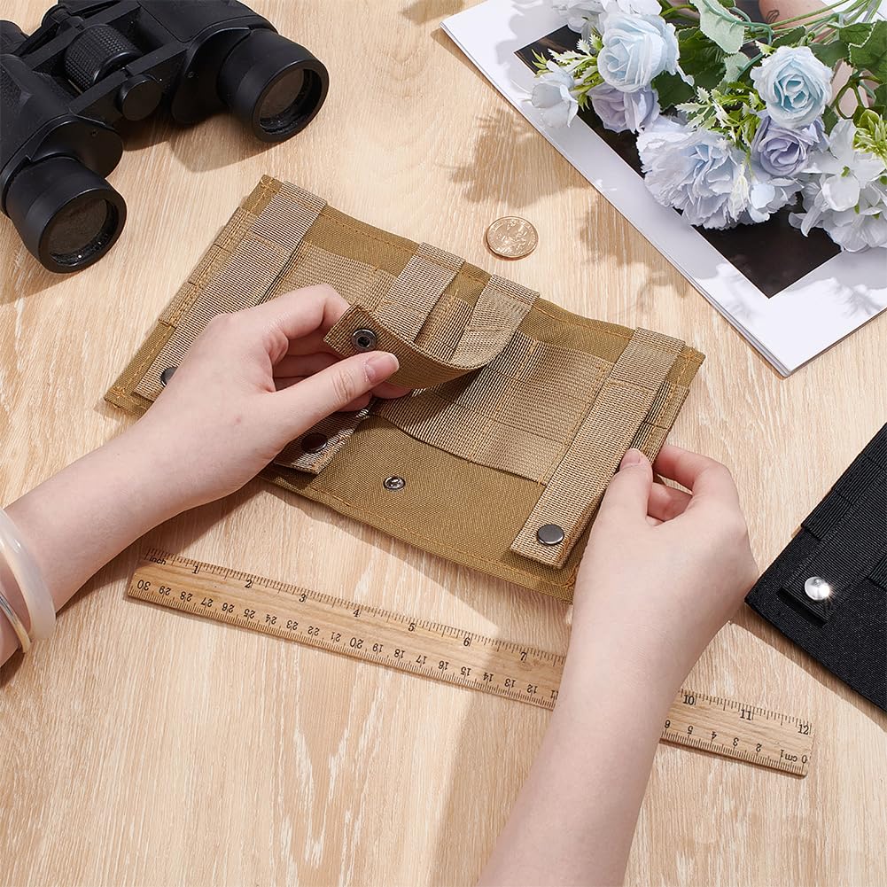 BENECREAT Panneau molle tactique kaki foncé 150x252mm