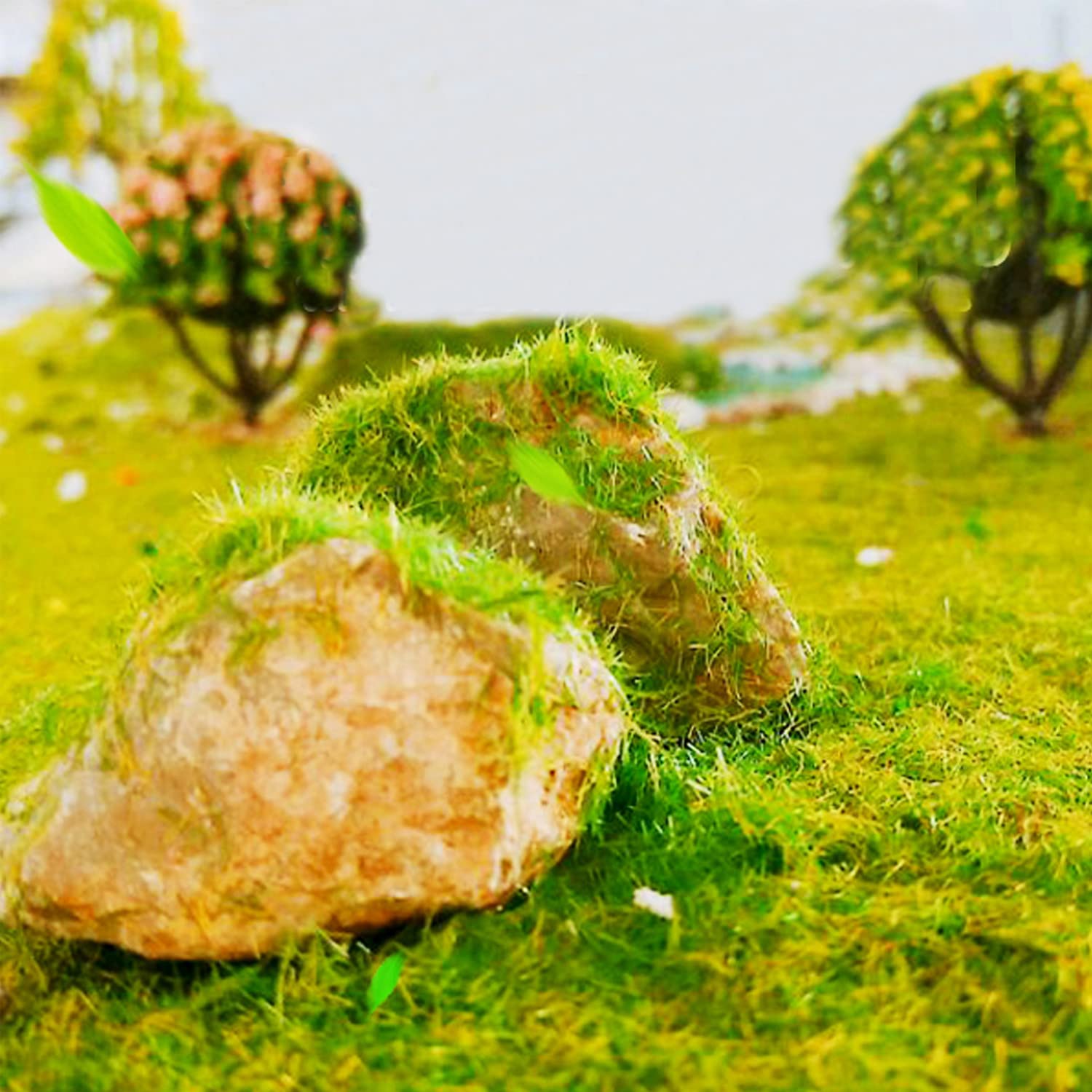 Cayway Kit décor miniature diorama 6 styles herbe sable pierre