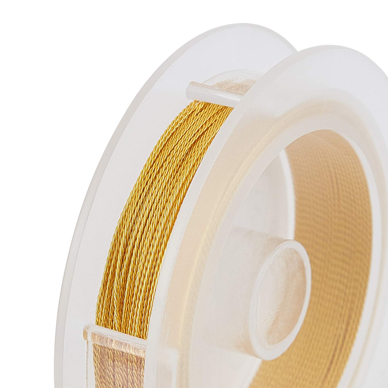 BENECREAT fil torsadé or 0,6 mm 10 m bijoux