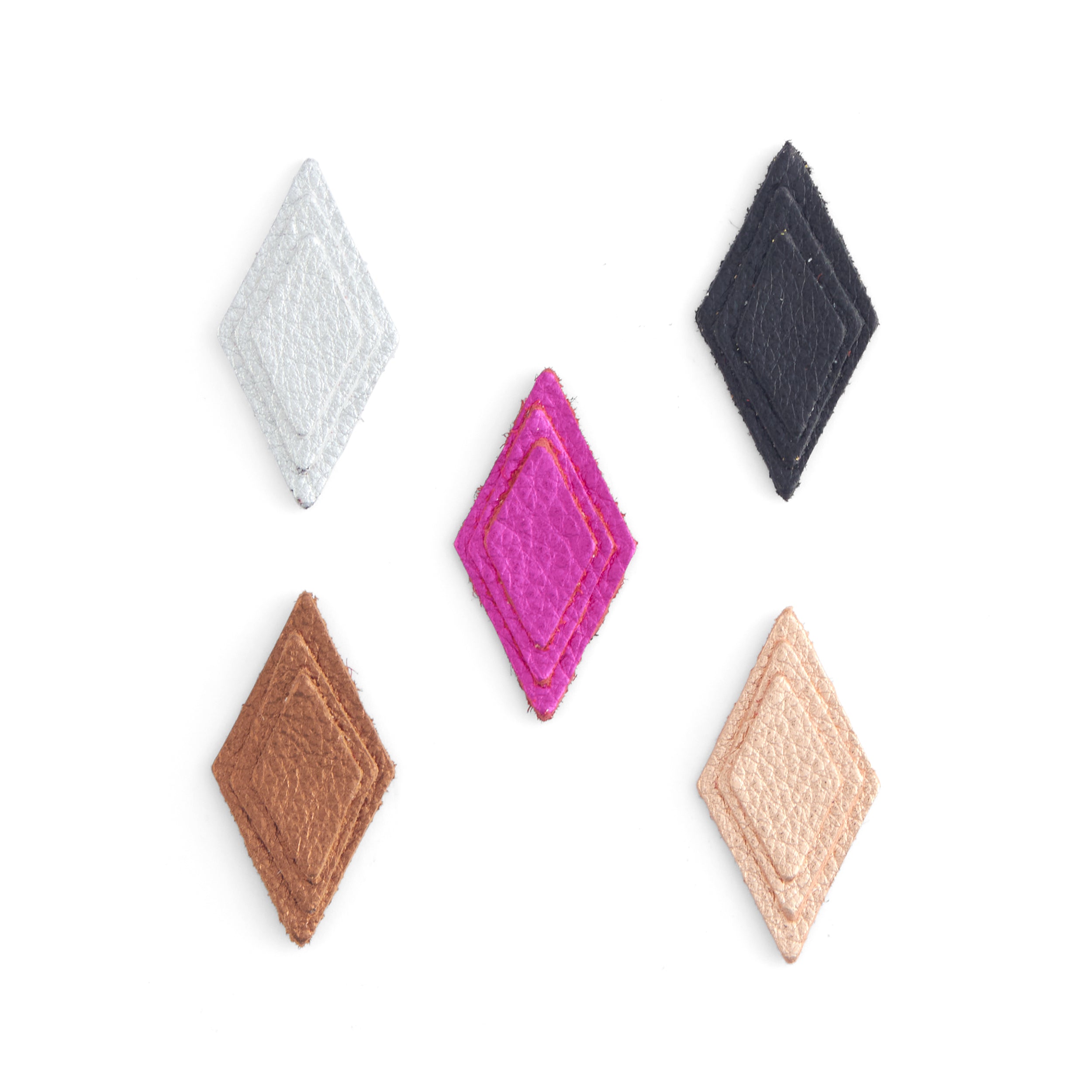 Tandy Leather Mini Formes cuir diamant lot de 60