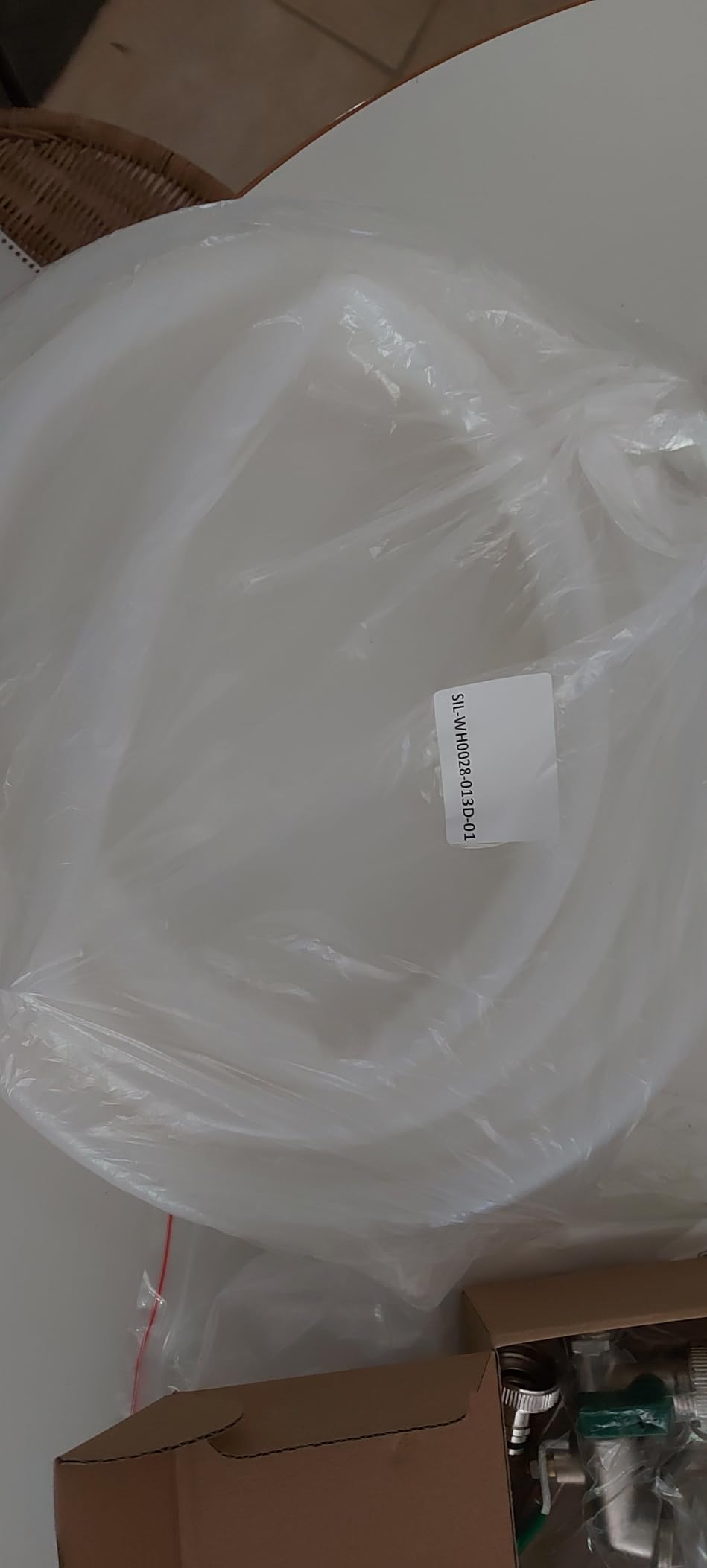 BENECREAT tuyau silicone noir 6x9mm 20m souple