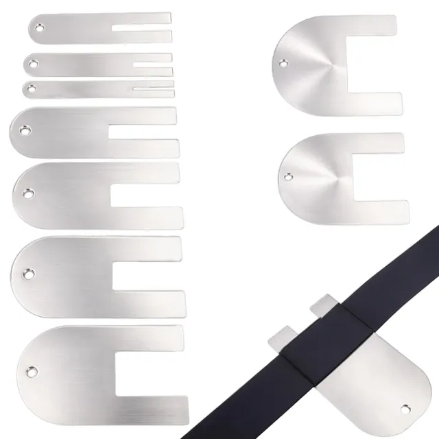 BENECREAT Plisseurs Rapides Inox 9 Pièces Multi-Tailles