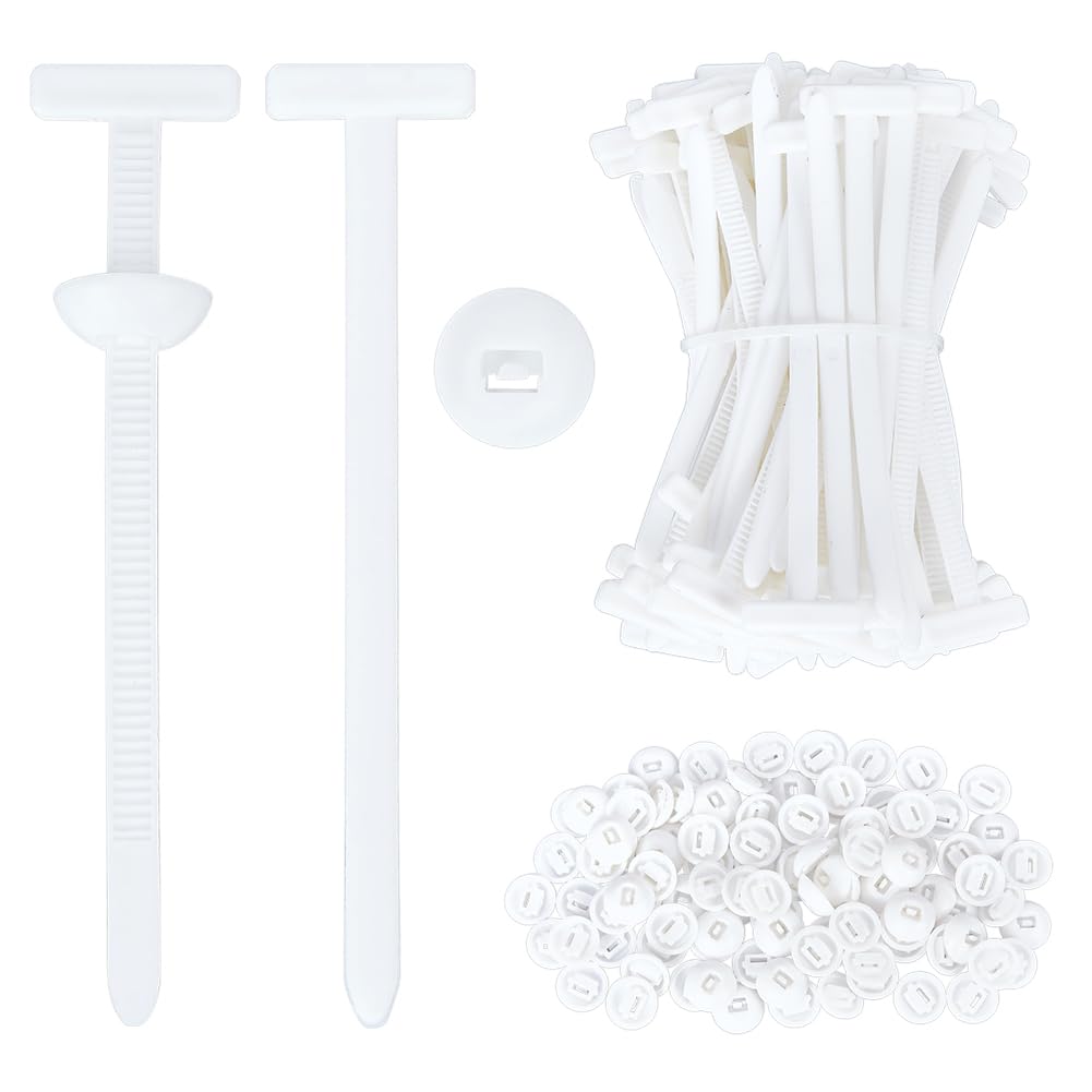 BENECREAT Collier Serrage Nylon Noir Boucle 93mm x400