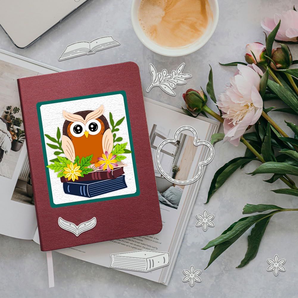 BENECREAT Hibou Livre Matrice de Découpe Carterie Acier