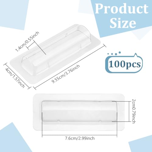 BENECREAT Étui baume lèvres transparent lot 100