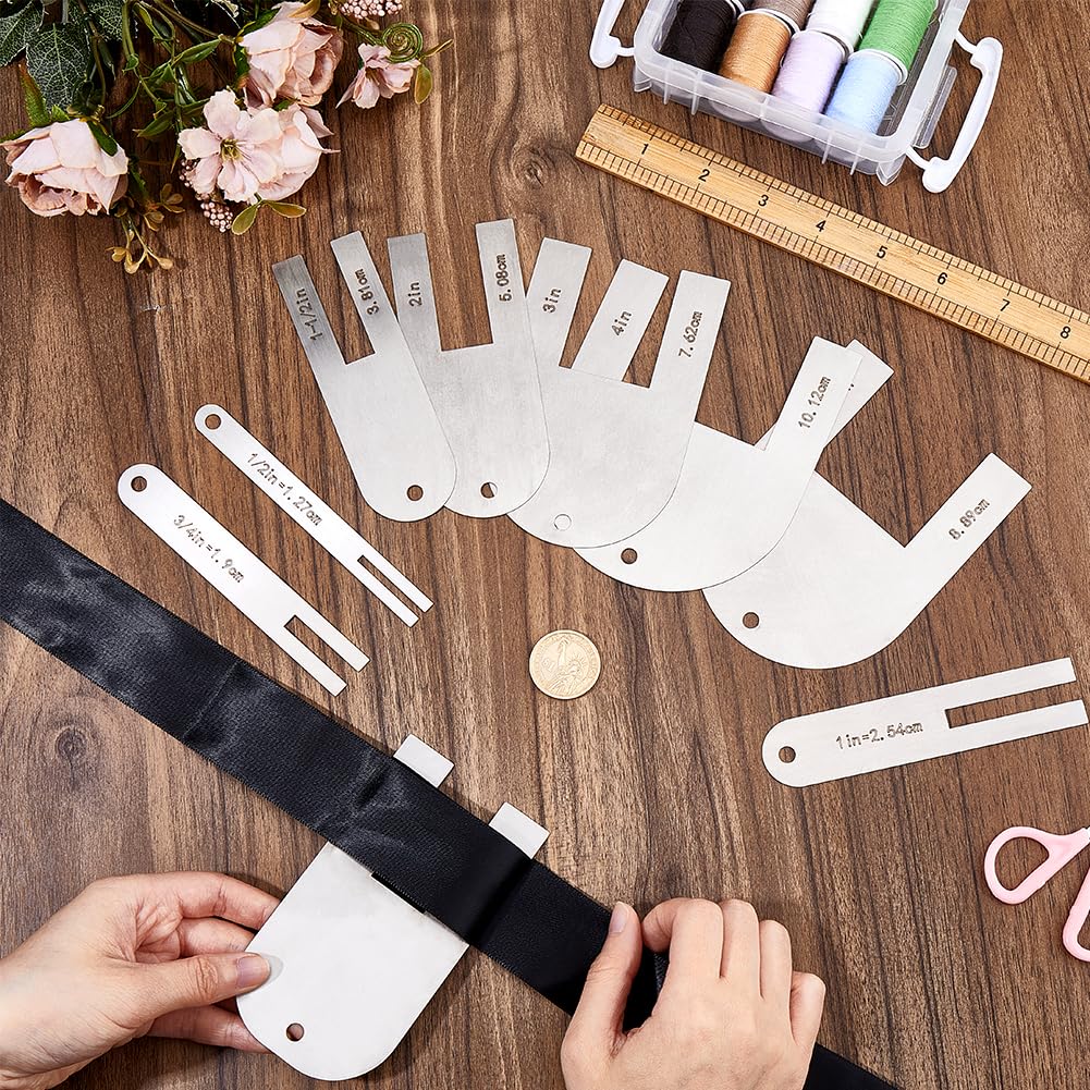 BENECREAT Plisseurs Rapides Inox 9 Pièces Multi-Tailles