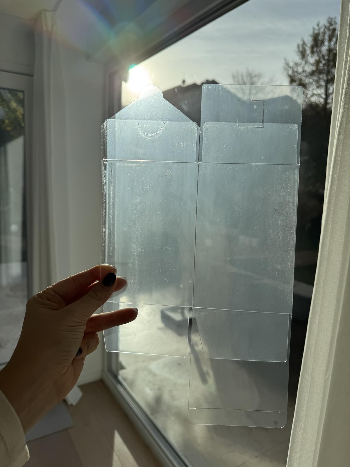 Benecreat boîte cadeau transparente 10x10x15 cm lot 10 PVC
