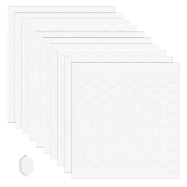 BENECREAT Pastilles mousse 3D adhésives 1000 pcs 10x8,5 mm