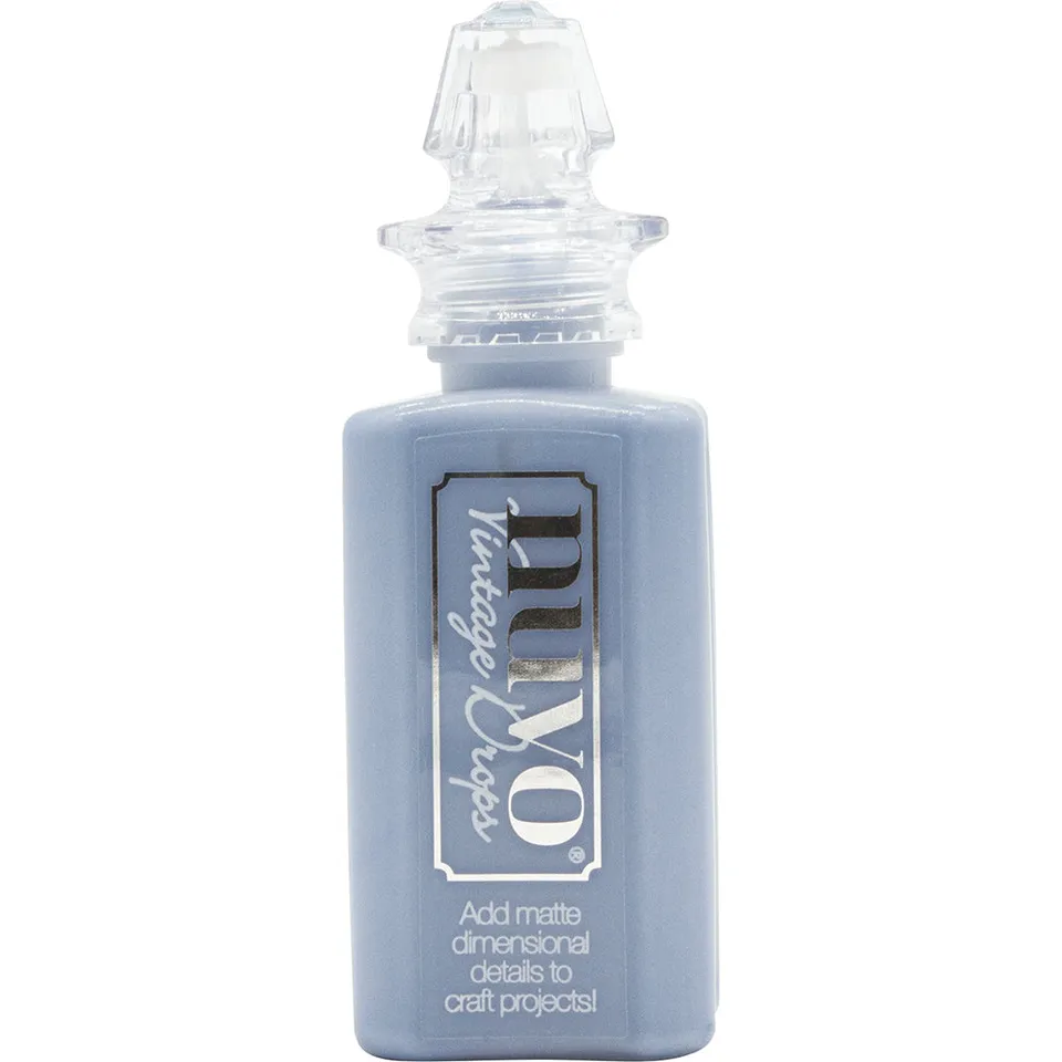 Nuvo Vintage Drops Gouttes 3D Bonnie Blue bleu mat 30 ml
