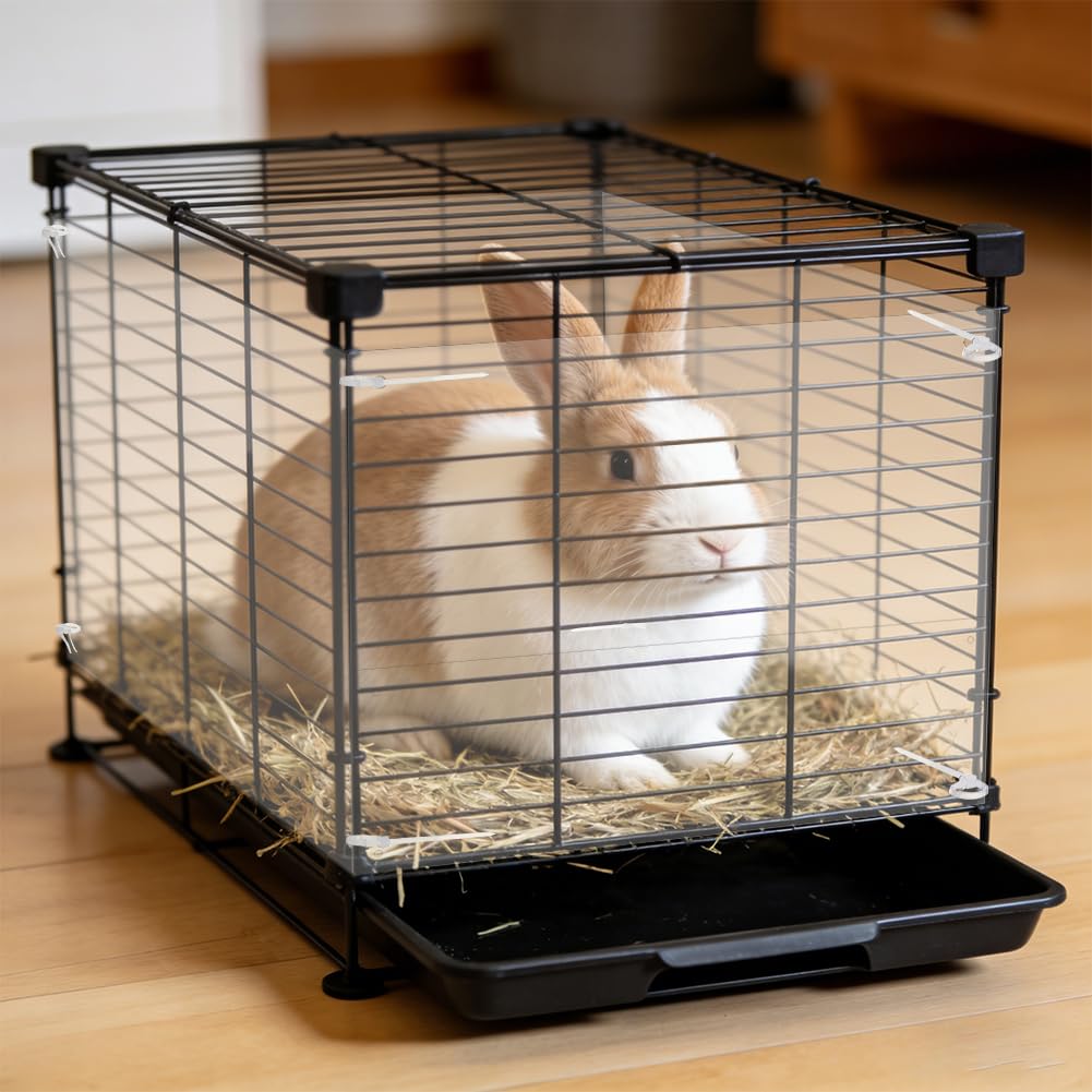 BENECREAT Protège-Bords Cage PVC Transparent 260x210mm Lot 24