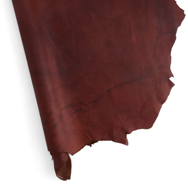 Tandy Leather côté cuir utilitaire rouge-brun 4-6 oz