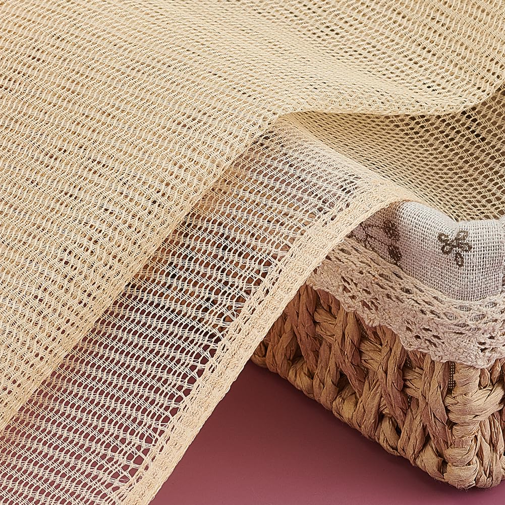 BENECREAT tissu maille filet polyester blé 1,8x1,6m