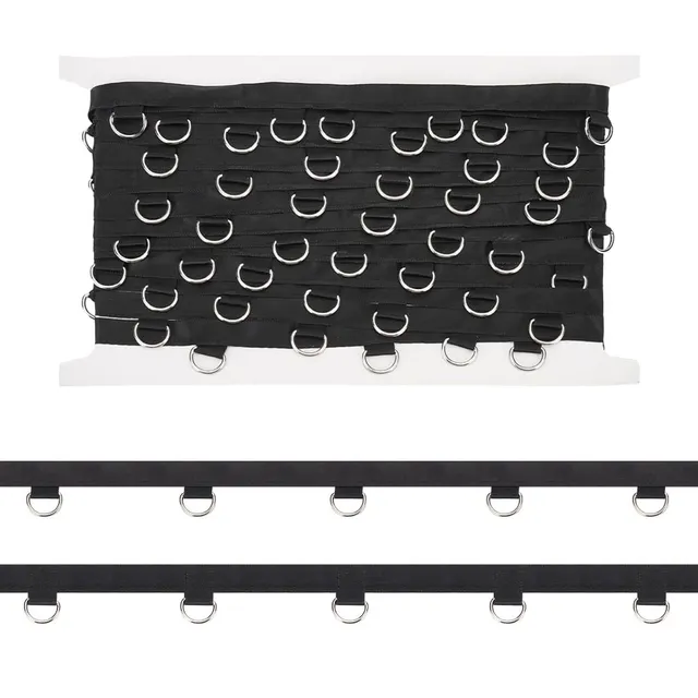 BENECREAT Ruban à Œillets Blanc 22 mm x 6,56 m Coton