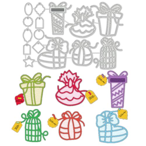 BENECREAT Dies Sacs Cadeaux Carte Scrapbooking Acier