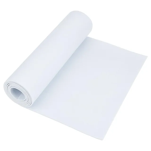 BENECREAT Rouleau Feutrine Blanc 2m x 40cm 3mm