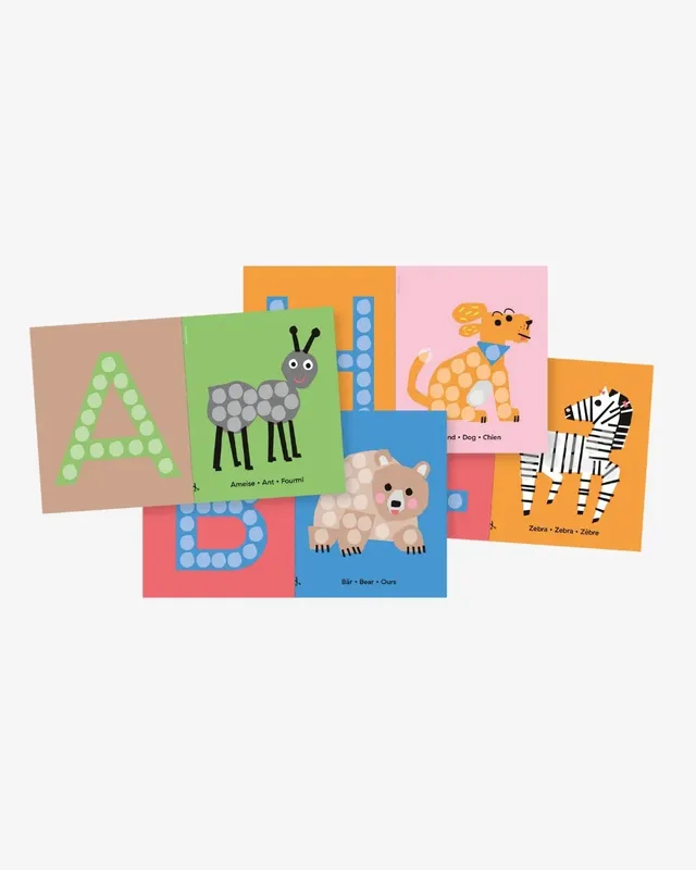 PLAYMAÏS Classic ABC cartes alphabet 26 cartes