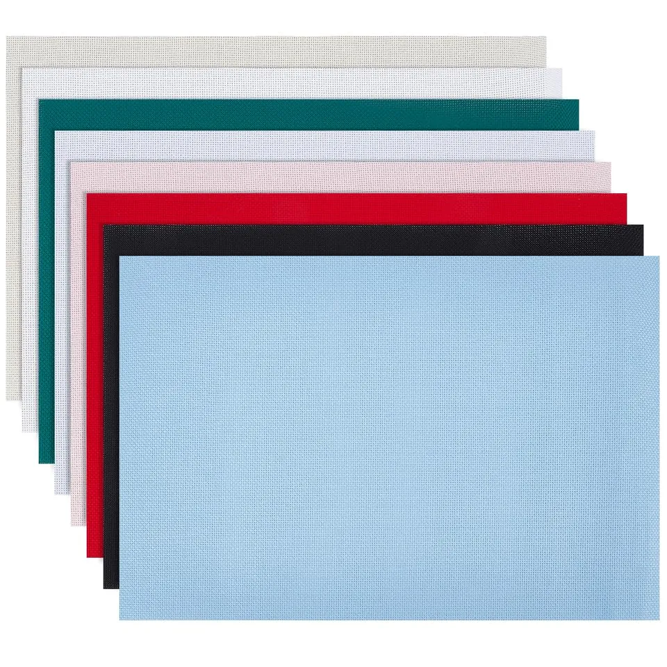 BENECREAT toile Aïda 14 fils coton 45x23 cm 8 couleurs