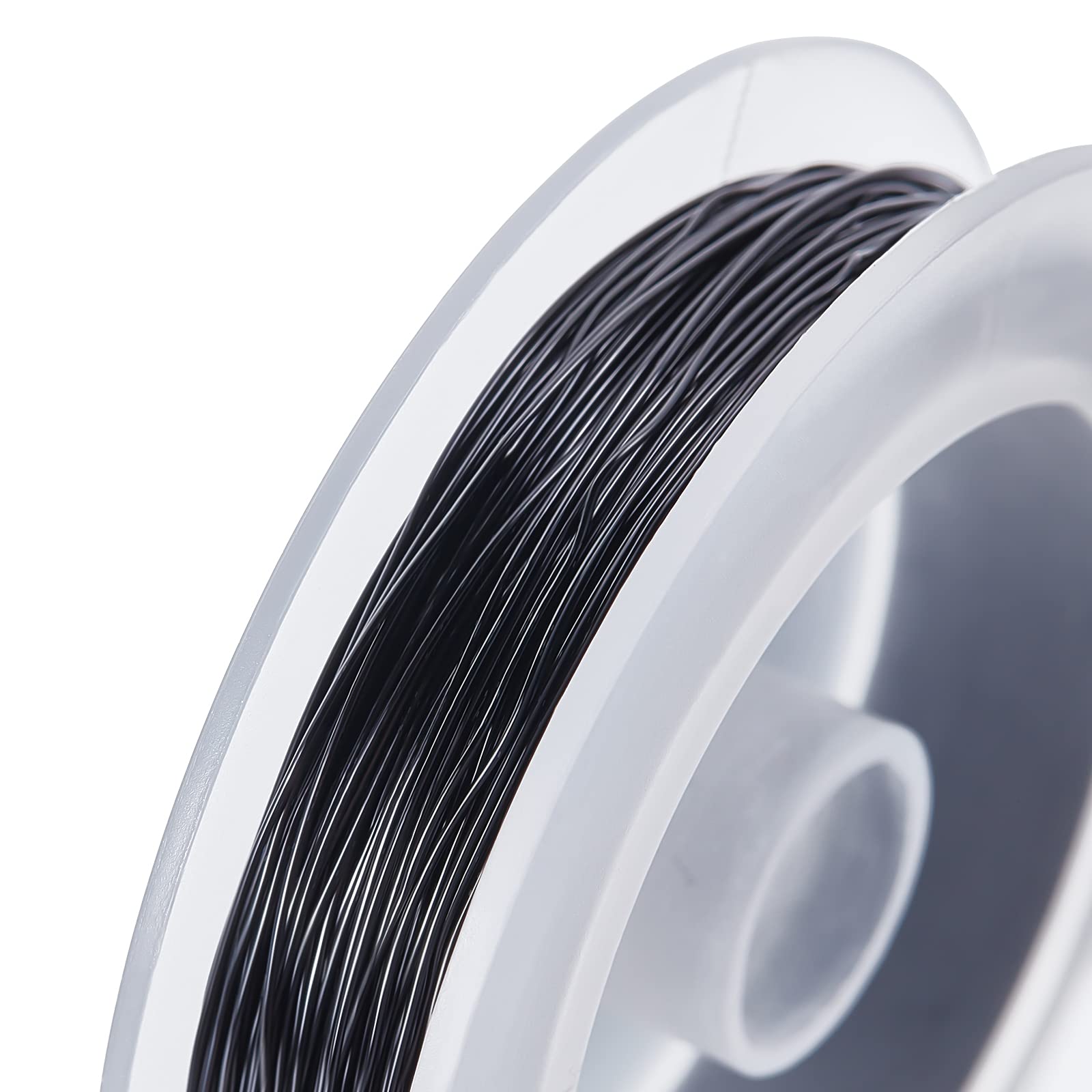 BENECREAT Fil Cuivre Bijoux 0,5mm Noir 30m Souple