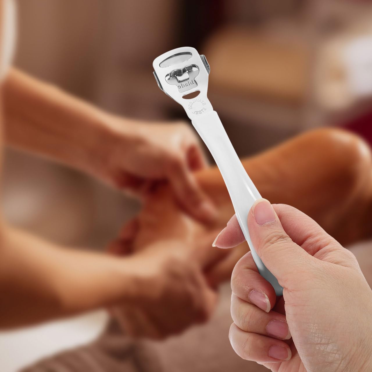 Rosenice rasoir pédicure inox 20 lames callosités