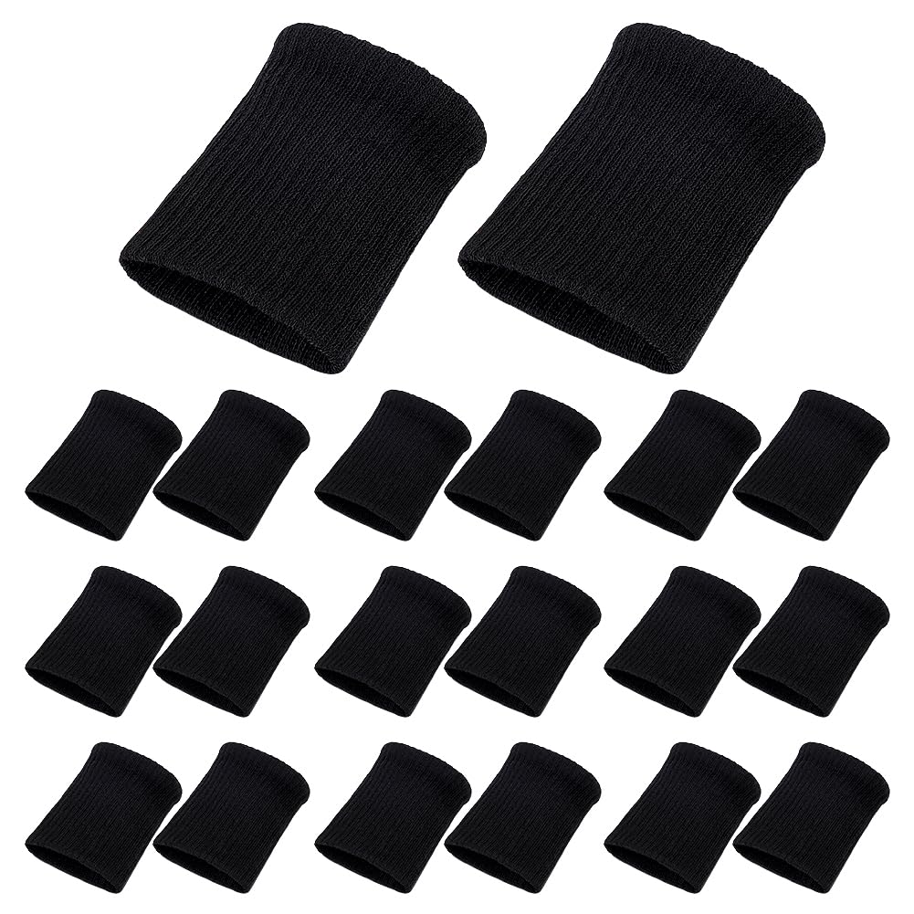 BENECREAT Manchettes Tubulaires Blanches 95mm x10 Paires