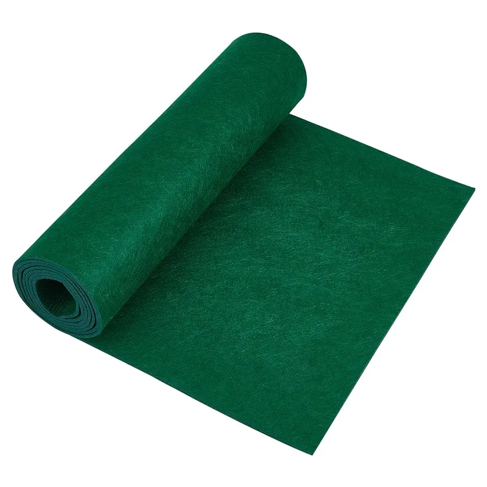 BENECREAT Rouleau Feutre Vert 2 m x 40 cm 3 mm