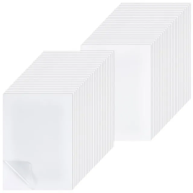 BENECREAT Feuilles Plastification Adhésives A4 Ciel Étoilé x50
