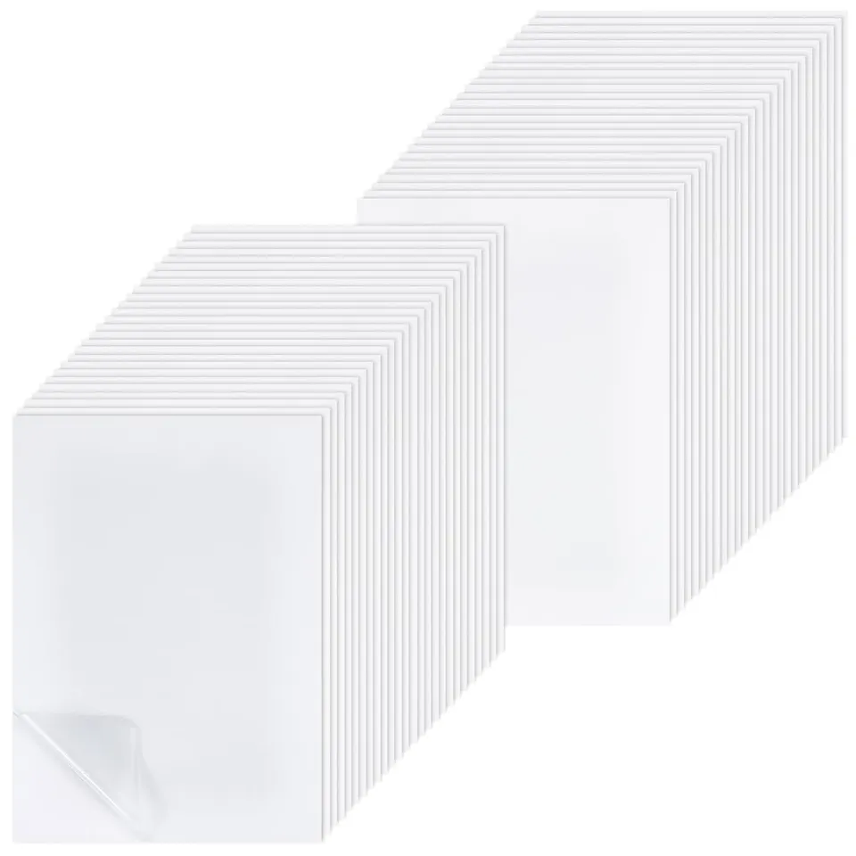 BENECREAT Feuilles Plastification Adhésives A4 Ciel Étoilé x50