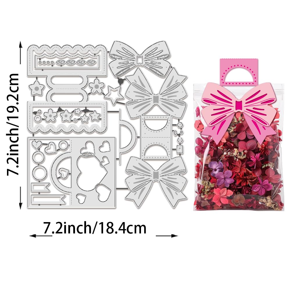BENECREAT Décoration Sac matrice de découpe topper 184 mm