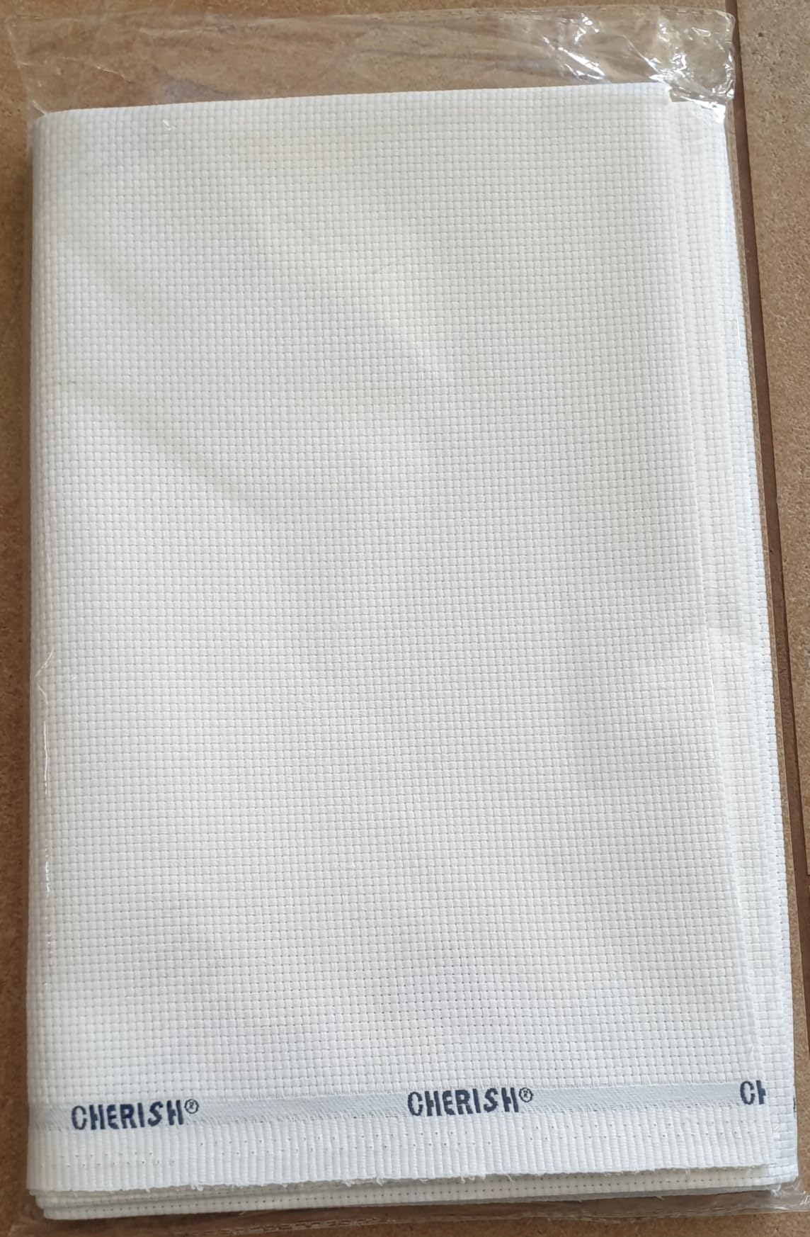 BENECREAT 18CT Toile Aida Blanche 1x1,5m 1mm