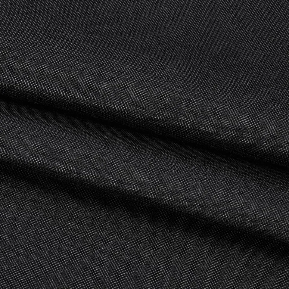 BENECREAT Tissu Housse Poussière Cambric Noir Non-tissé 1,6x5m