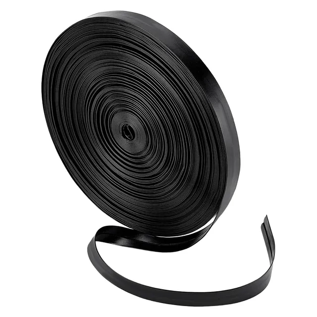 BENECREAT Biais PU cuir noir 20mm 36m