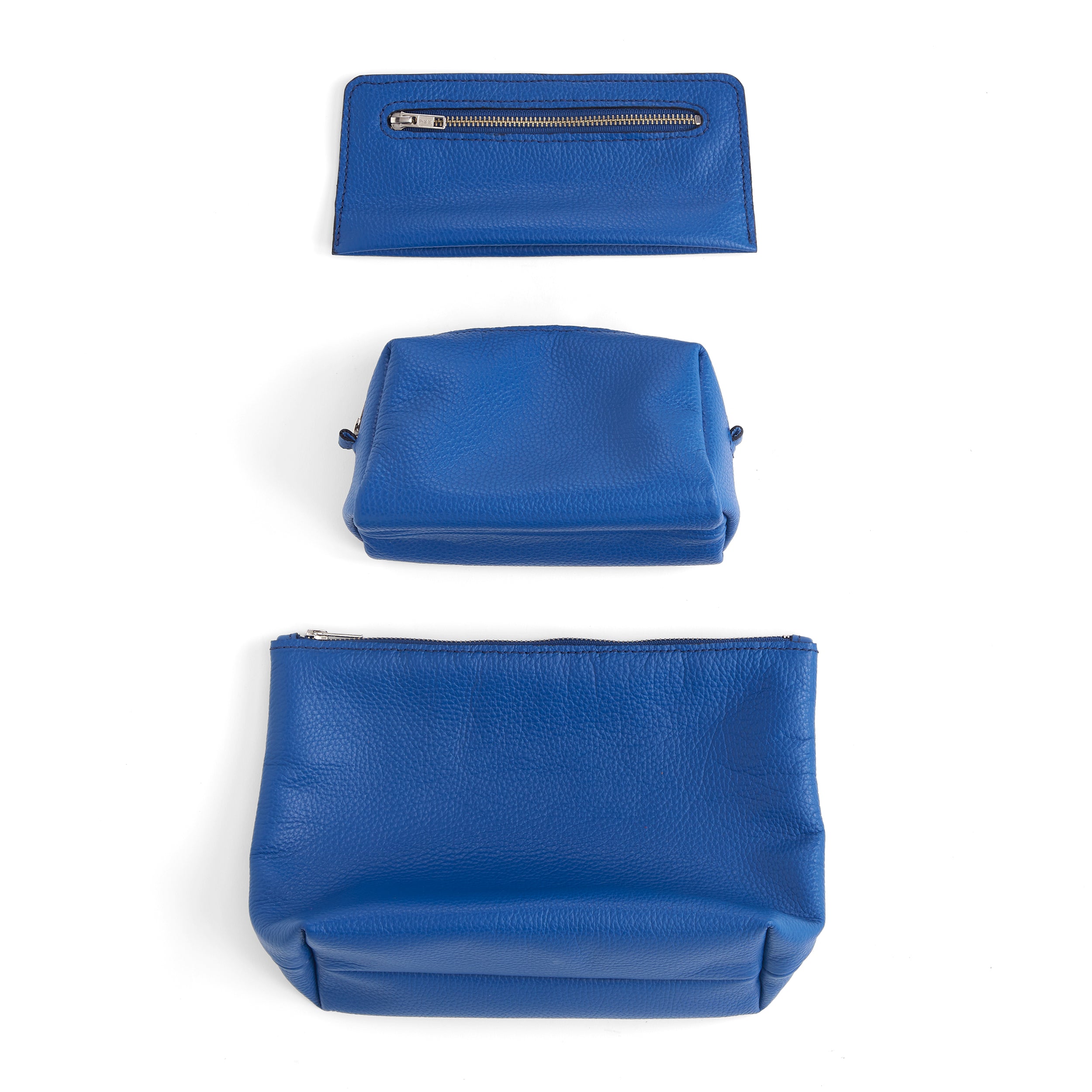 Tandy Leather trio de pochettes patron papier 3 tailles cuir souple