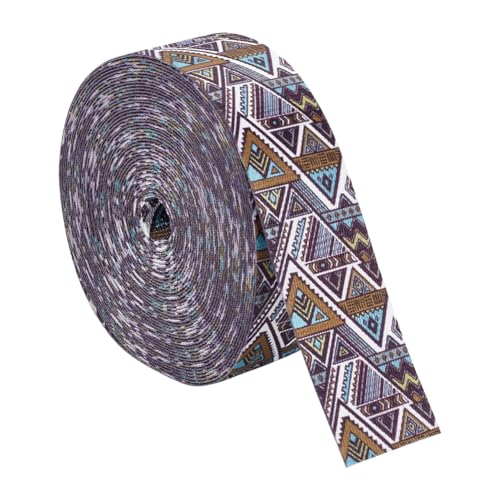 BENECREAT sangle jacquard polyester 38mm 9m triangle