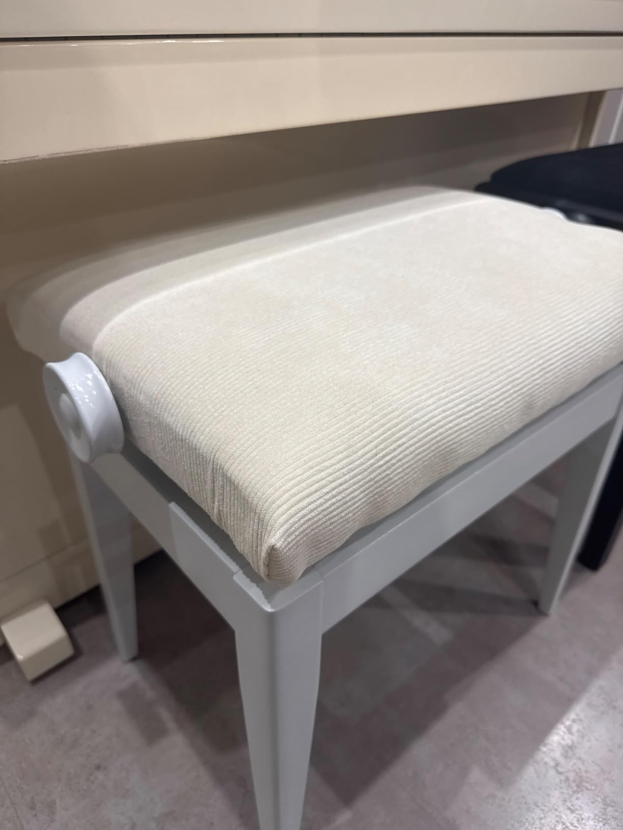 BENECREAT tissu velours côtelé camel 100x155 cm