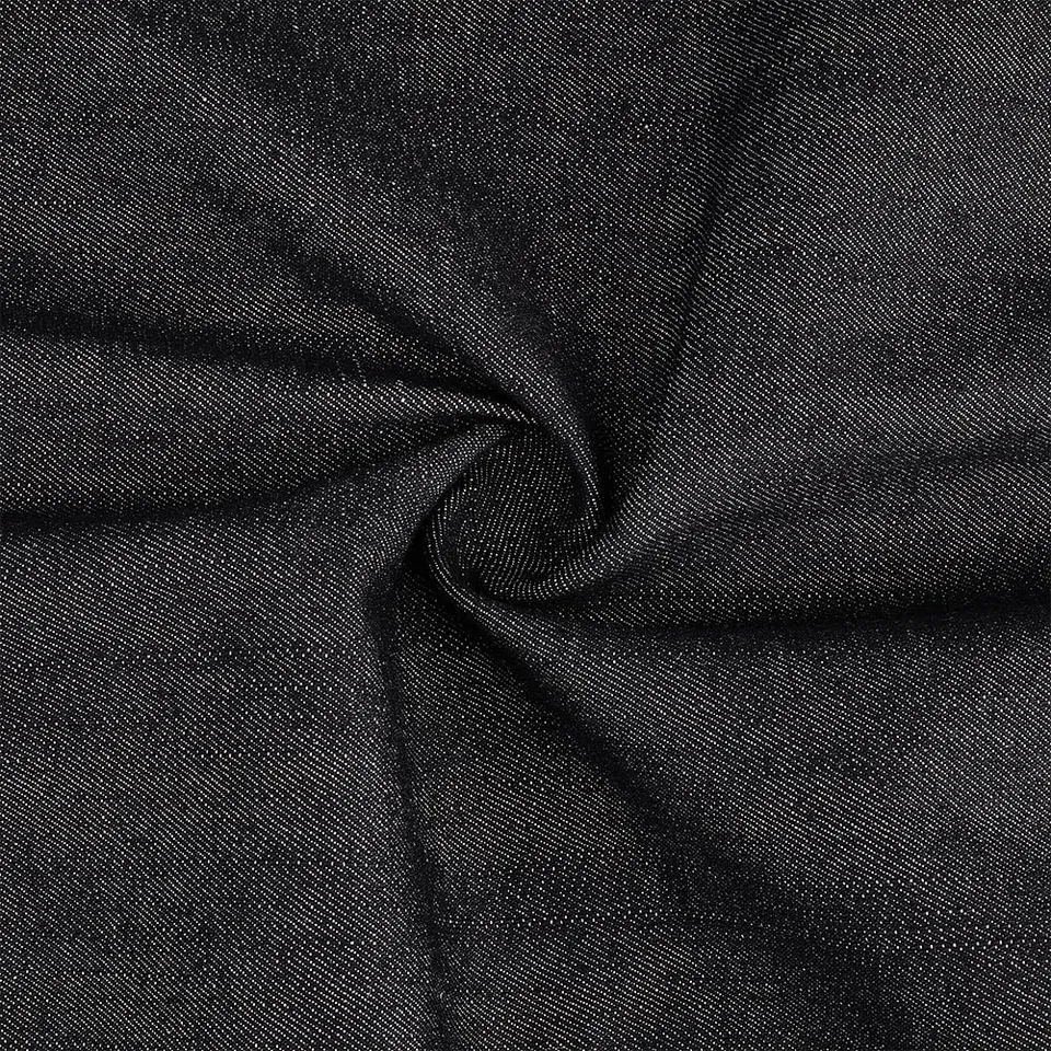 BENECREAT tissu denim brut selvedge noir 13oz 0,9m