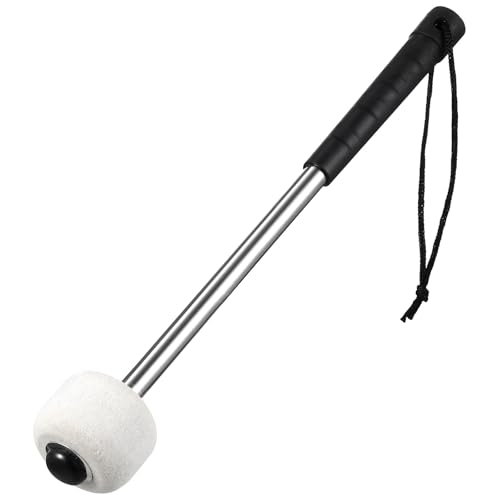ROSENICE maillet grosse caisse feutre inox 31 cm