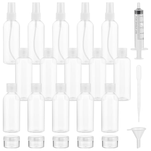 BENECREAT flacons voyage PET transparent 80 100ml 20pcs