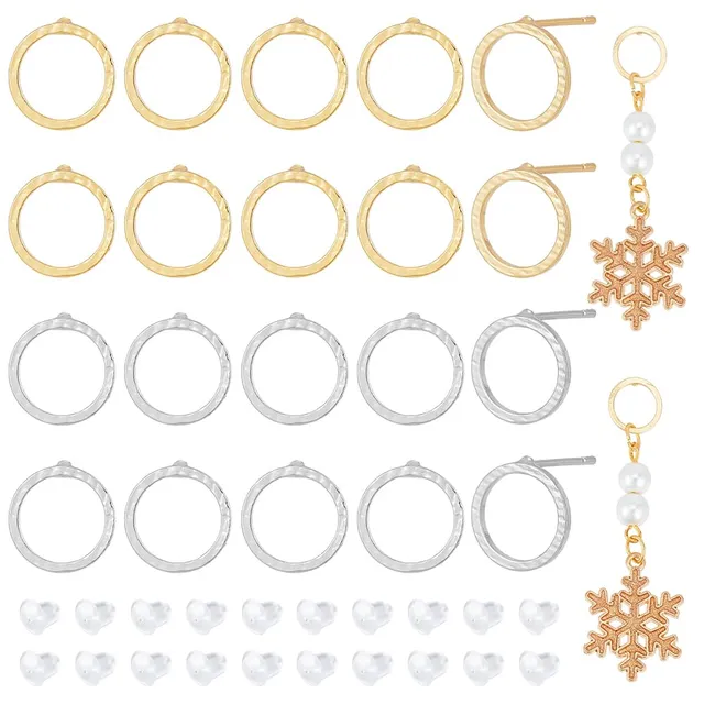 BENECREAT créoles rondes boucles d'oreilles laiton minimaliste