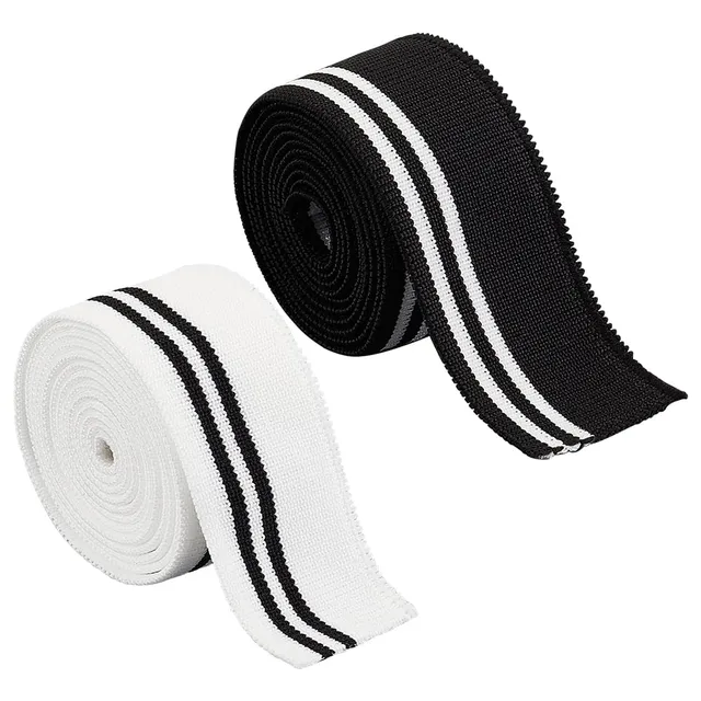 BENECREAT Tissu Poignets Côtelés Élastique 110x30 cm x4